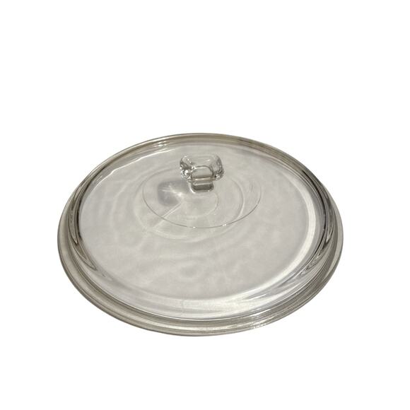 Glass Replacement Lid 9.75" W Sq Handle Fits Most Casserole/Crock Pot/Skillets - Picture 1 of 2